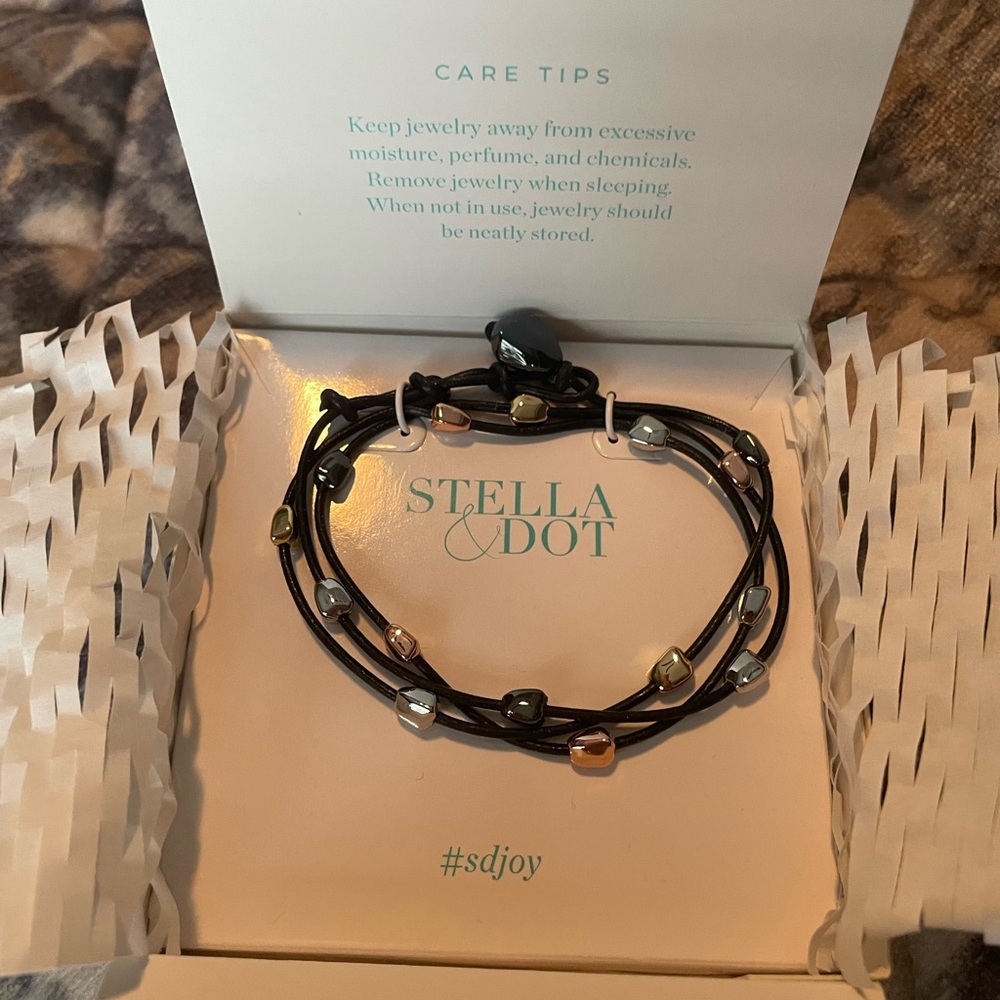 Stella & Dot Multi-Color Beaded Bracelet